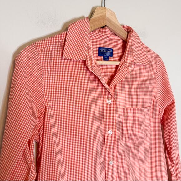 Pendleton Check Button Up Shirt - Picture 2 of 5